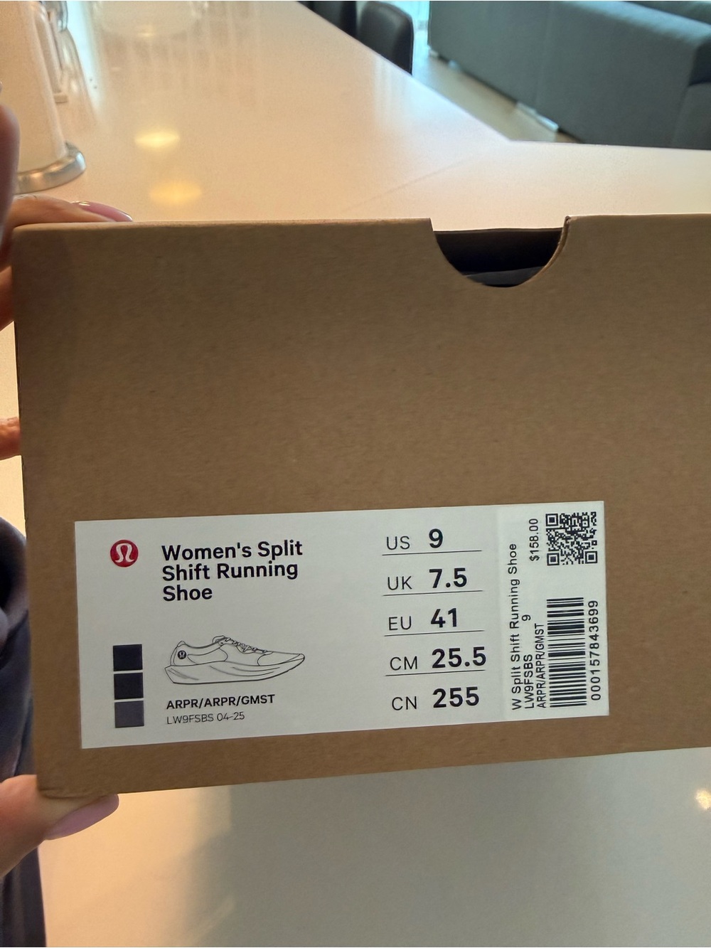 lululemon split shift women’s's Sneakers in Atmospheric purple/Grape Mist - Picture 3 of 4